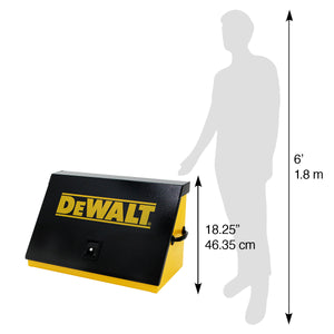 DeWalt 30" x 15" Triangle Toolbox in Yellow and Black