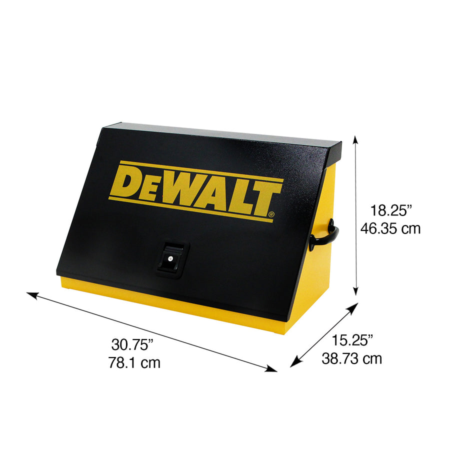 DeWalt 30" x 15" Triangle Toolbox in Yellow and Black