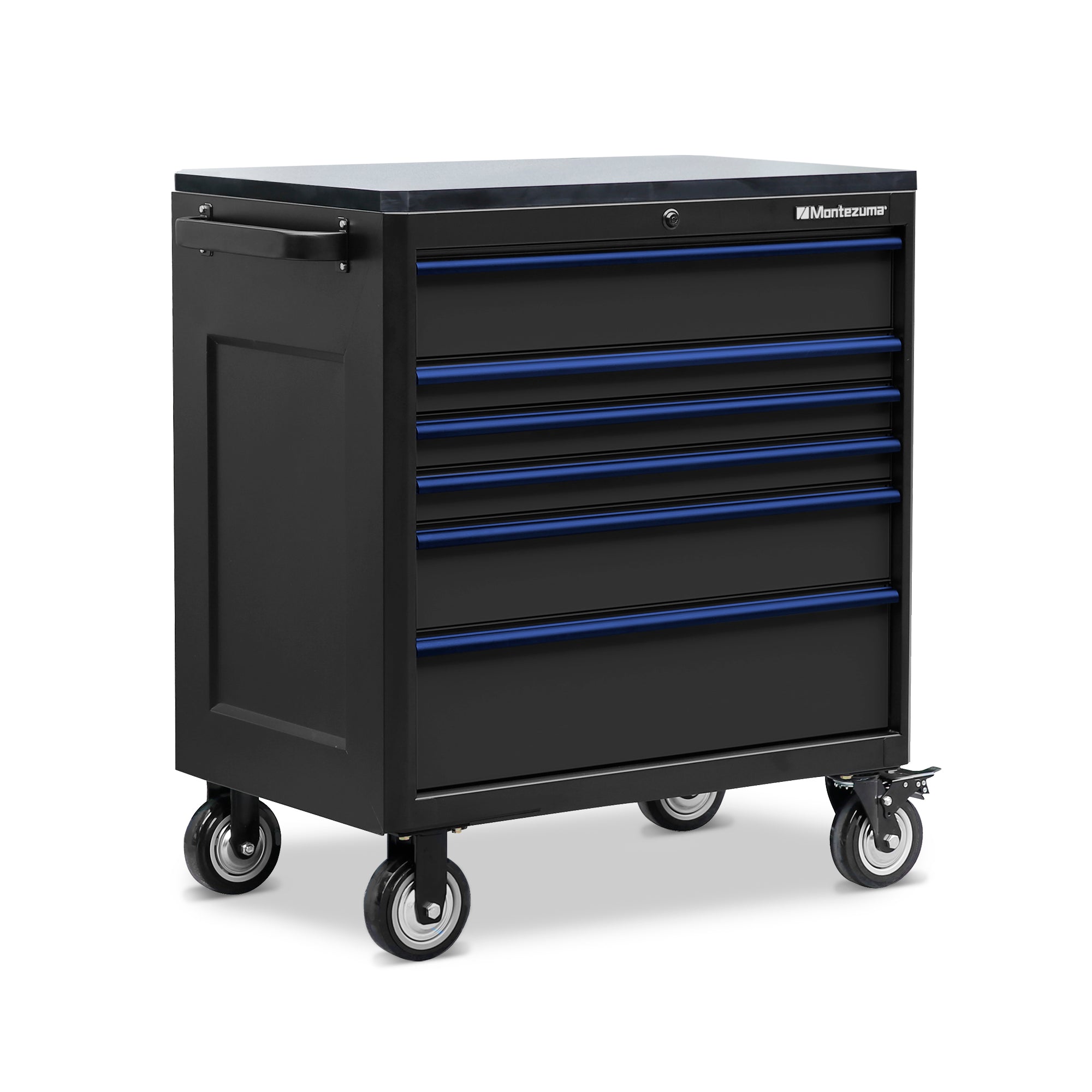 Channellock 26 In. 7-Drawer Black and Blue Tool Chest - Bliffert